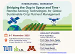 Workshop: BridgIng the Gap in Space and Time for global sustAinable crop nutRient management (BIGSTAR)