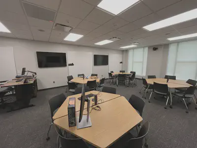 The IIPA lecture room, where much of the week’s exchange took place.