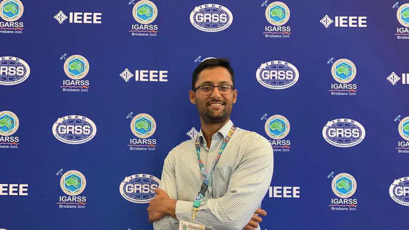Anirudh Belwalkar attended the IGARSS 2025 in Brisbane