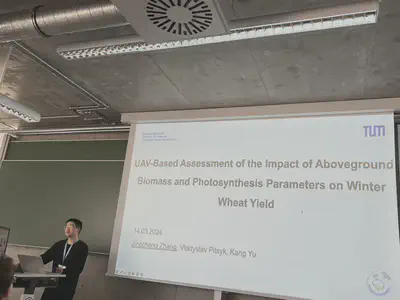 Jingcheng presenting at DGPF 2024