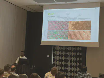 Emmanuel presenting