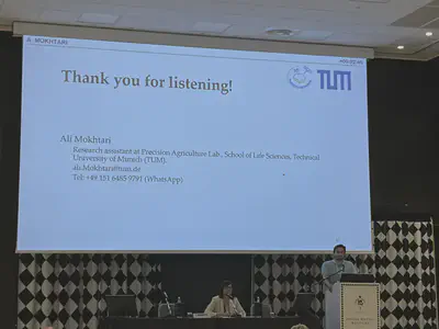 Ali presenting