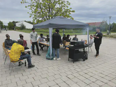 BBQ after the harvest